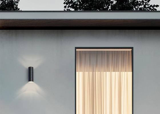 Double Head Shell E27 Lampu Taman Modern Sederhana LED Tahan Air