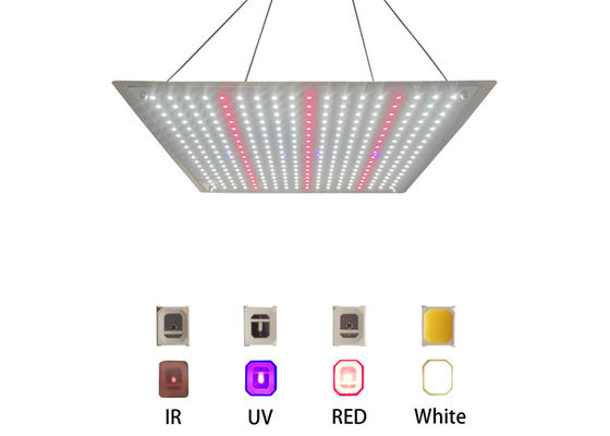 4000k Lampu Pertumbuhan Tanaman LED 660nm 332 Leds UV IR Grow Light