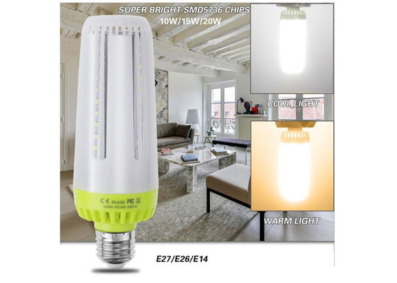 Indoor 10W 15W E26 LED Corn Bulb E40 Hemat Energi Putih Hangat