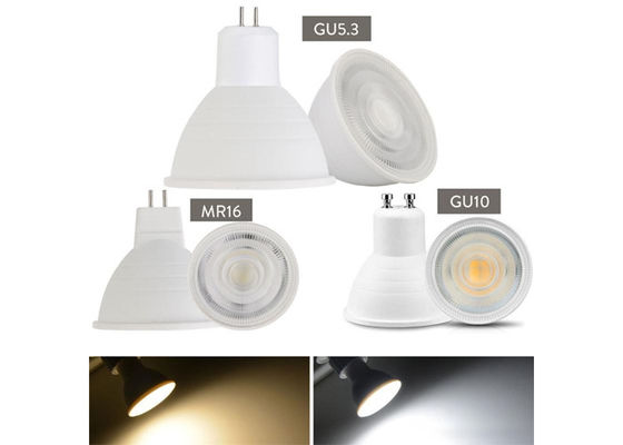 E27 E14 GU10 GU5.3 MR16 24 Beam Angle Spotlight Lampu LED 6W Untuk Rumah Tangga