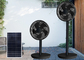 Remote Control Solar Powered Floor Fans Dengan Baterai Lithium AC / DC 12v