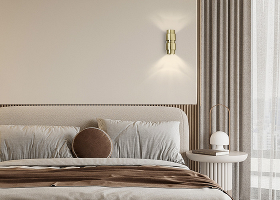 Lampu Dinding Ruang Tamu Sederhana untuk Kamar Model Kamar Tidur Dinding Latar Belakang,