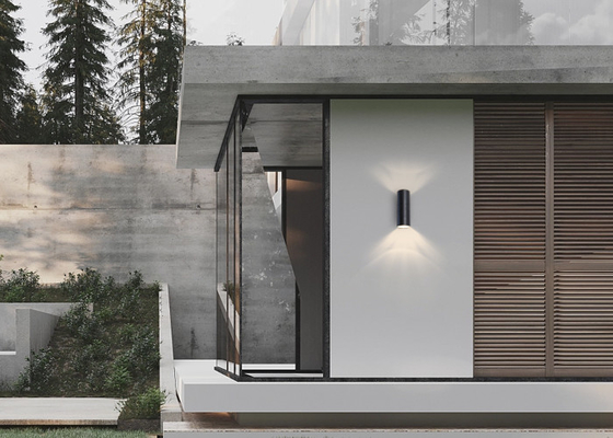 Double Head Shell E27 Lampu Taman Modern Sederhana LED Tahan Air