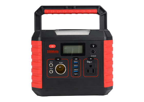 Ternary Lithium Battery 330W Portable Power Station Generator Untuk Keadaan Darurat