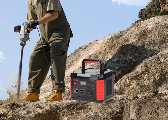 Pembangkit Listrik Portabel AC110V Atau AC220V, Generator Tenaga Surya 500W ODM
